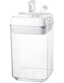 Airtight Food Canister 1200ml Set of 2 in White