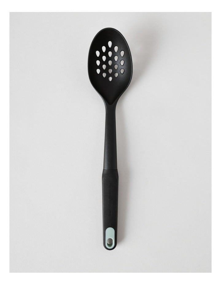 Nylon Slotted Spoon 35cm in Black