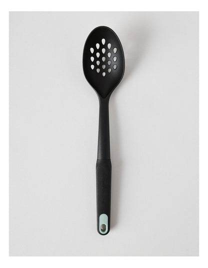 Nylon Slotted Spoon 35cm in Black