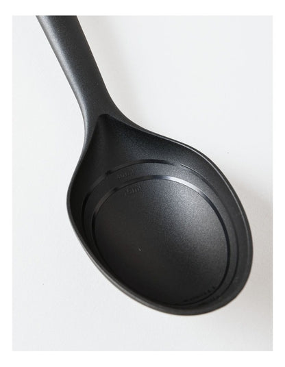 Nylon Solid Spoon 35cm in Black