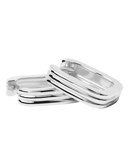 Nova Earrings in Silver