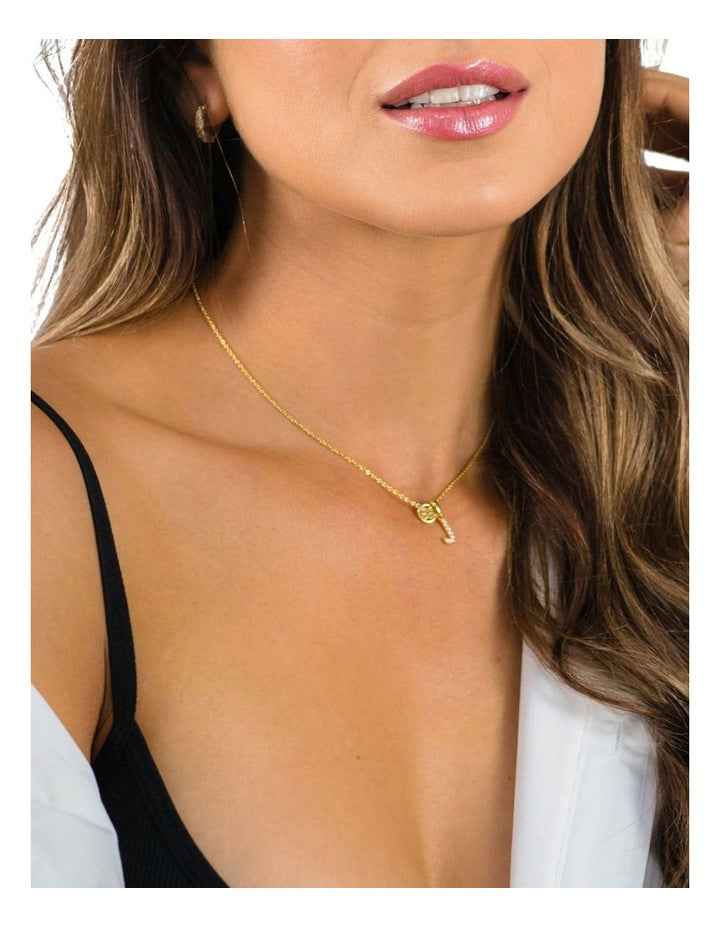 Georgini Luxury Letters Initial 'J' Pendant in Gold