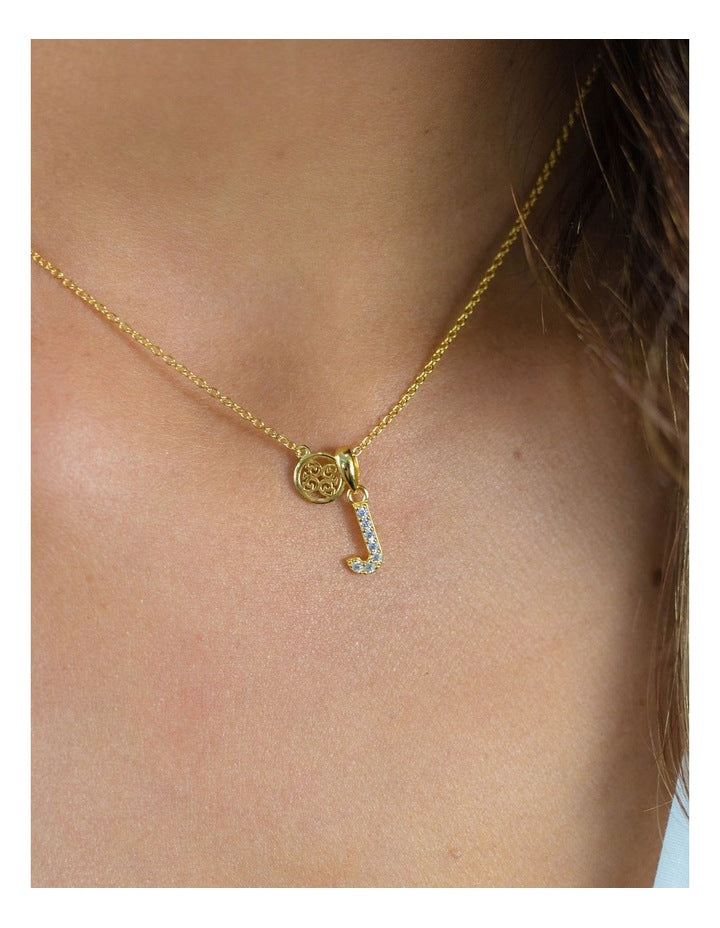 Georgini Luxury Letters Initial 'J' Pendant in Gold