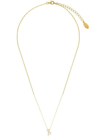Luxury Letters 'P' Initial Pendant in Gold