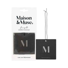 MAISON&MUSE PAPER CAR FRESHENER COCONUT & SEA SALT