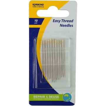 Korbond Easy Thread Needles 10 pack