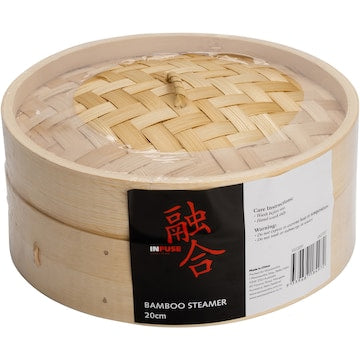 Infuse Bamboo Steamer 20cm each