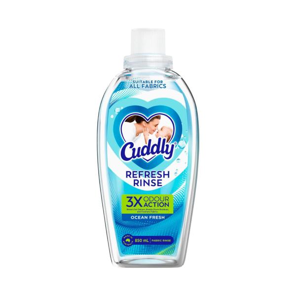CUDDLY REFRESH FABRIC RINSE OCEAN FRESH 850ML