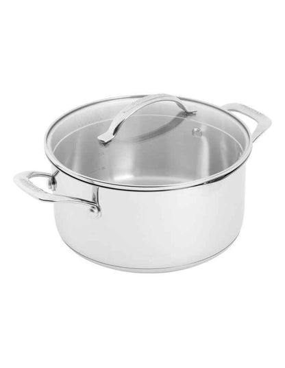 Dutch Oven 24cm/4.8L in Silver