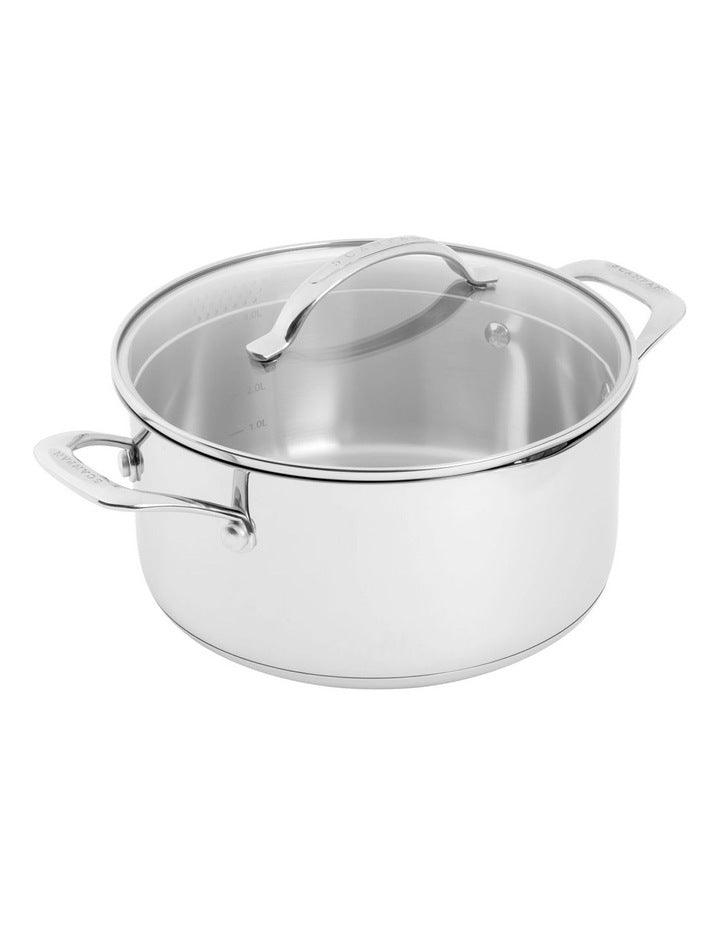 Dutch Oven 24cm/4.8L in Silver
