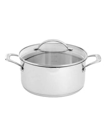 Dutch Oven 24cm/4.8L in Silver