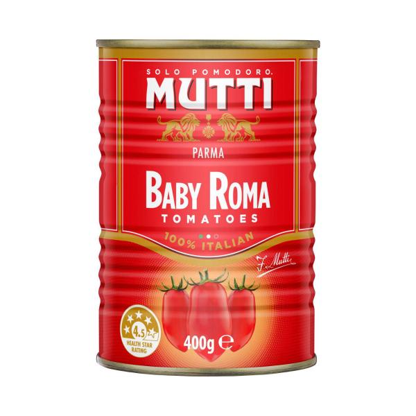 MUTTI TOMATOES BABY ROMA 400G