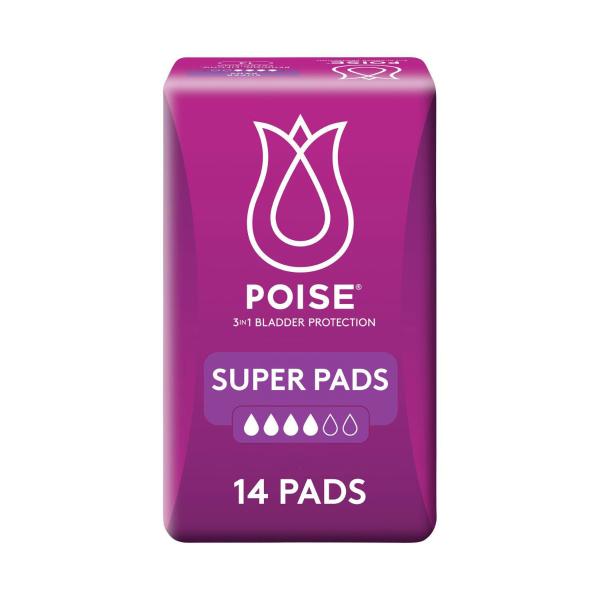 POISE PADS SUPER