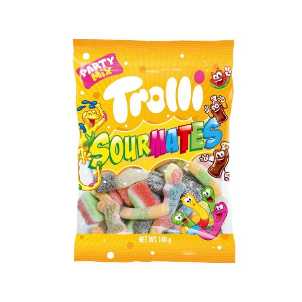 TROLLI SOUR MATES BAG 140G