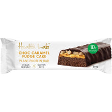 Health Lab Plant Protein Bar Choc Caramel Fudge Cake 50g