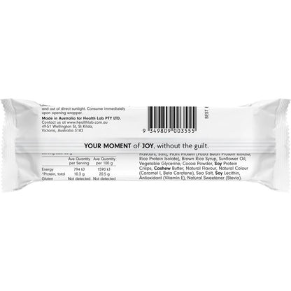 Health Lab Plant Protein Bar Choc Caramel Fudge Cake 50g