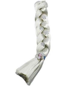 Long Blonde Character Braid Accessory