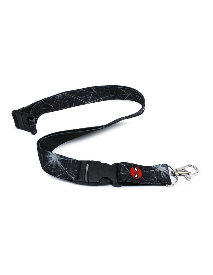 Buckle Lanyard Belt in Black