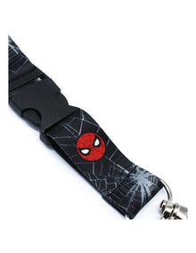Buckle Lanyard Belt in Black