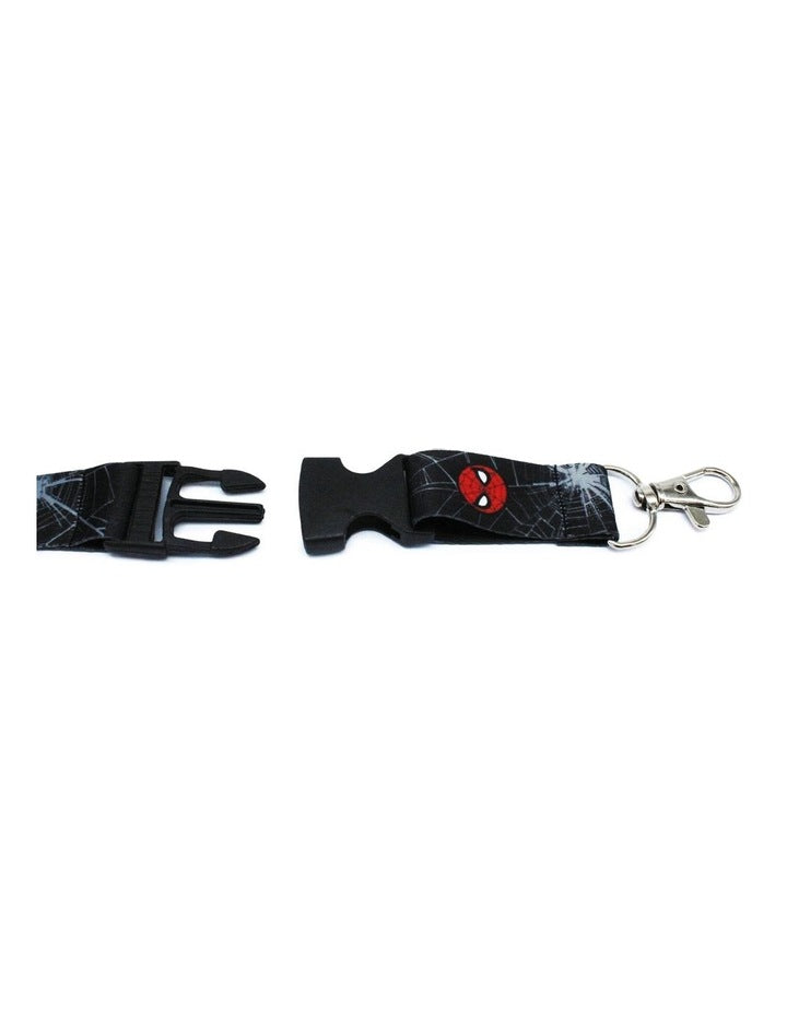 Buckle Lanyard Belt in Black