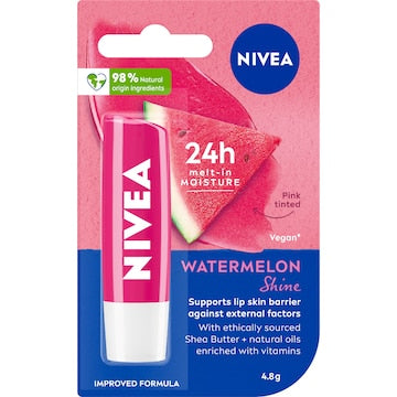 Nivea Lip Care Balm Watermelon Shine 4.8g