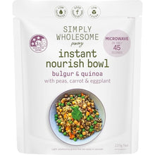 Simply Wholesome Pantry Instant Nourish Bowl Bulgar & Quinoa 220g