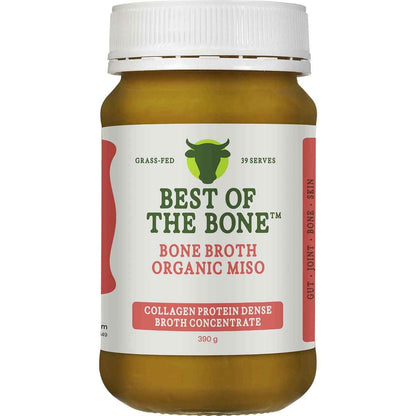 Best Of The Bone Bone Broth Organic Miso Concentrate 390g