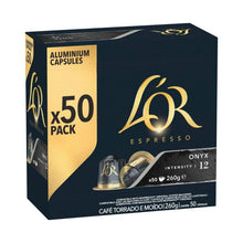 L'OR ESPRESSO ONYX INTENSITY 12 COFFEE CAPSULES NESPRESSO* COMPATIBLE 50 PACK