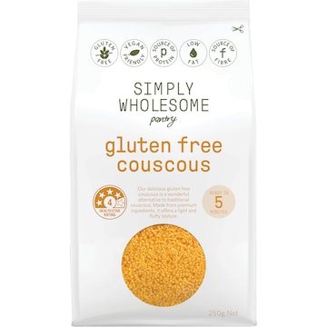 Simply Wholesome Pantry Gluten Free Couscous 250g