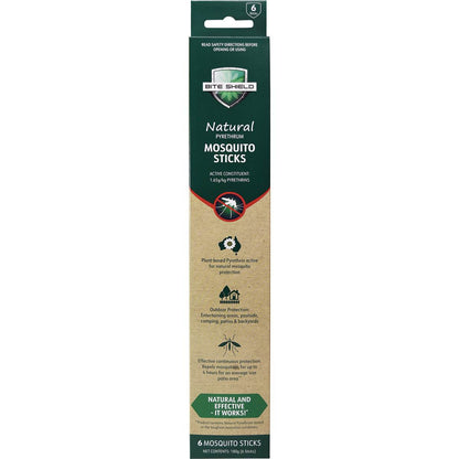 Bite Shield Mosquito Sticks 6 pack