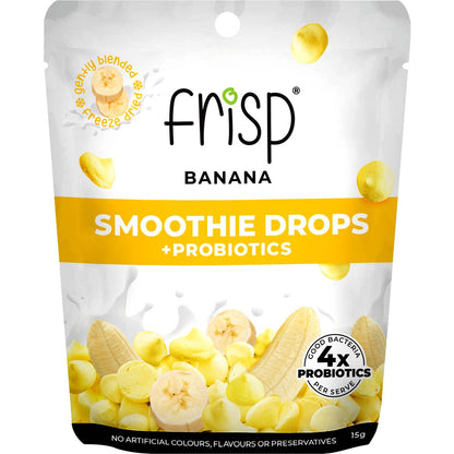 Frisp Smoothie Drops + Probiotics Banana 15g
