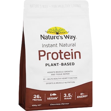 Nature's Way Instant Natural Protein Chocolate Flavour 400g
