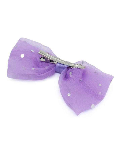 Bow Diamante & Clip Set