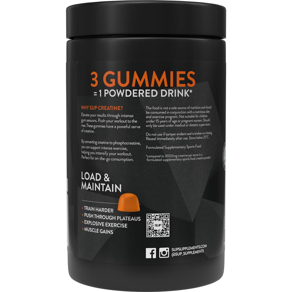 SUP Creatine Gummies 90 pack