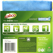 Sabco All Surface Microfibre Cloths 3 Pack