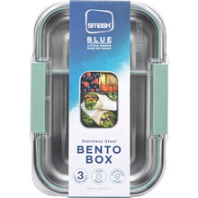 Smash Blue Stainless Steel Bento Box Assorted Each