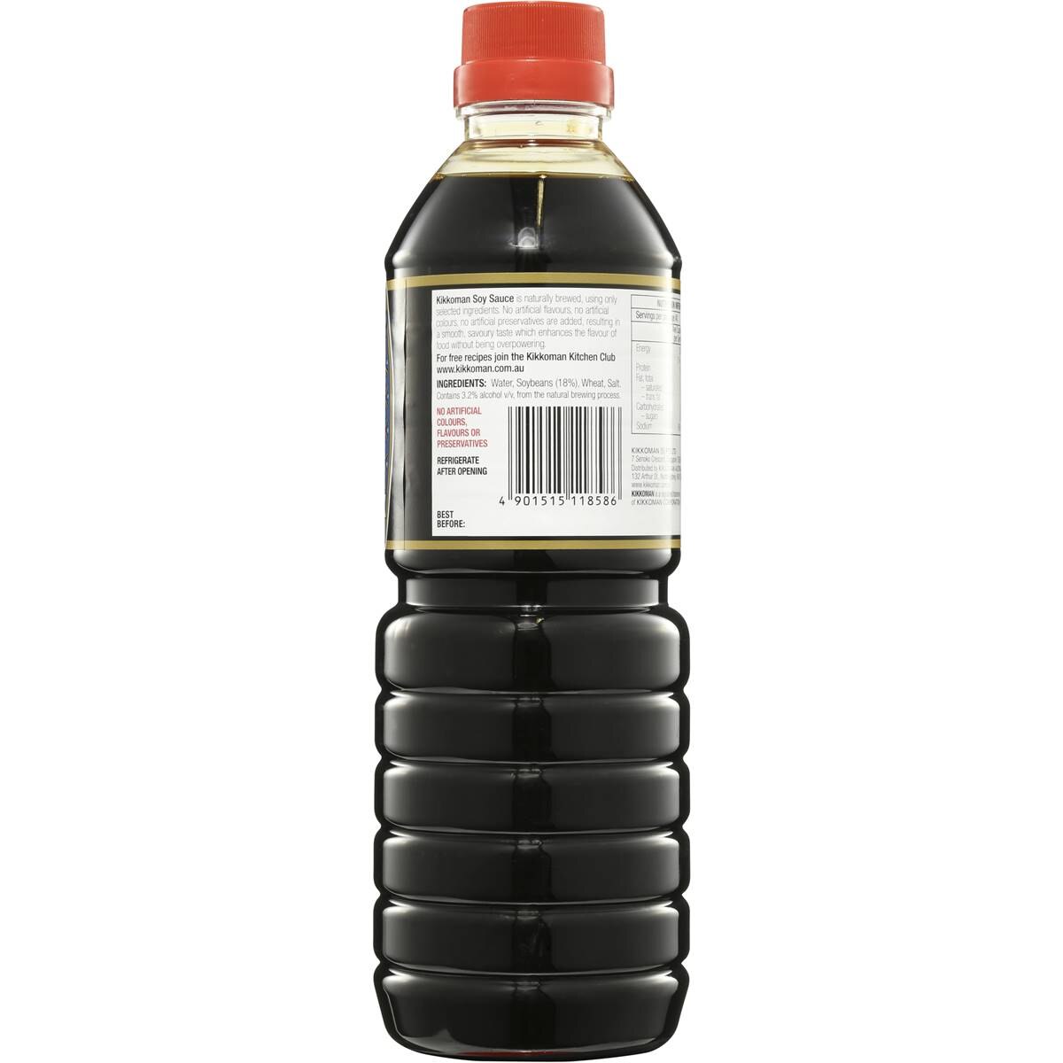 Kikkoman Soy Sauce Soy 600ml