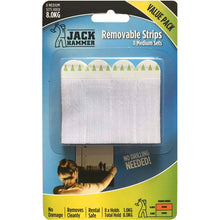Jack Hammer Removable Strips Medium 8 Pack