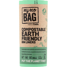 My Eco Bag Bag Compostable Bin Bags Large 36L 25 Pack