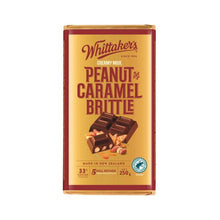 WHITTAKER'S PEANUT CARAMEL BRITTLE CHOCOLATE BLOCK 250 GRAM