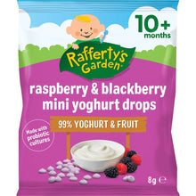 Rafferty's Garden Mini Yoghurt Drops Raspberry & Blackberry 8g