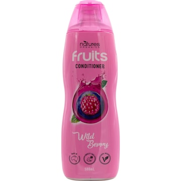 Natures Organics Fruits Conditioner Shine Wild Berry 500mL