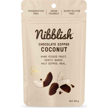 Nibblish Chocolate Dipped Coconut 100g