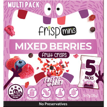 Frisp Minis Mixed Berries Fruit Crisps 7g x 5 pack