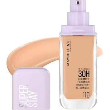 Maybelline Superstay Lumi 30H Matte Foundation 119 each