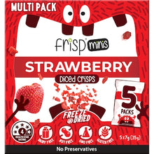 Frisp Minis Strawberry Diced Crisps 7g x 5 pack