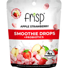 Frisp Smoothie Drops + Probiotics Apple Strawberry 15g