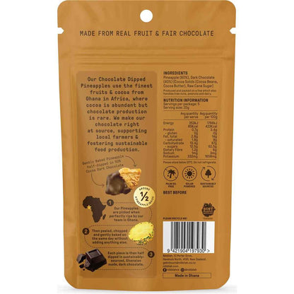 Nibblish Chocolate Dipped Pineapple 100g