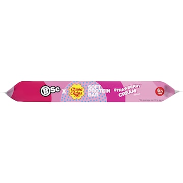 BSc x Chupa Chups Soft Protein Strawberry Cream 55g