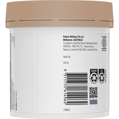 Swisse Ultiboost Magnesium, Calcium + D3 Tablets 180 pack